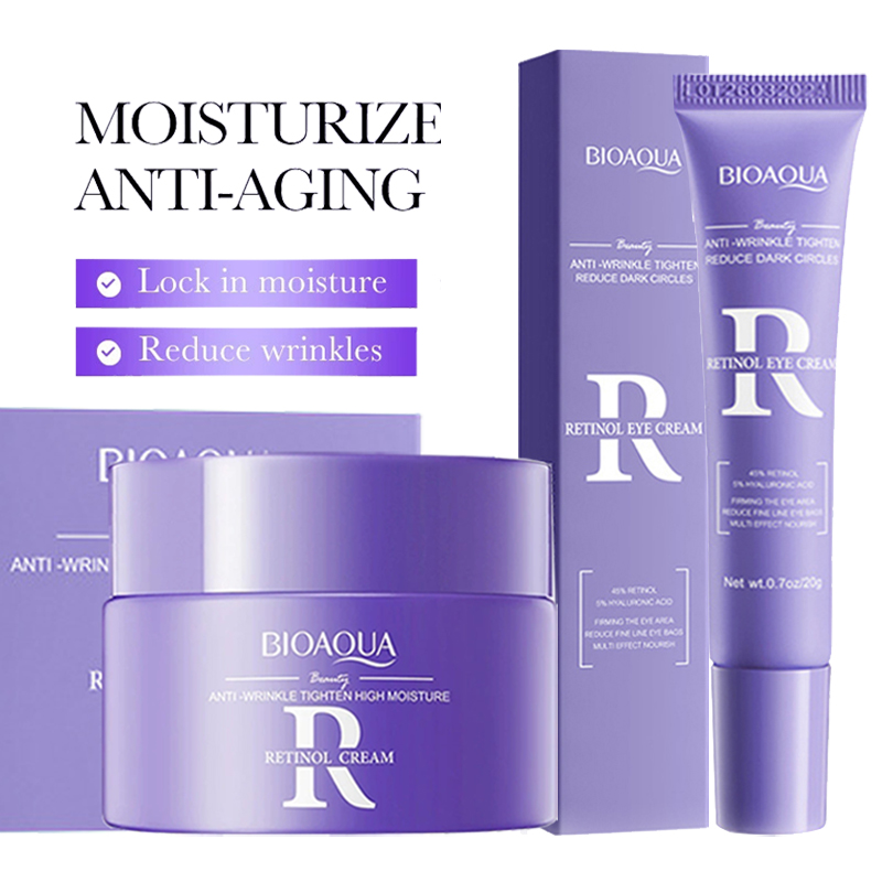 Skincare Oil Control - BIOAQUA 레티놀 스킨 케어 세트 모이스춰