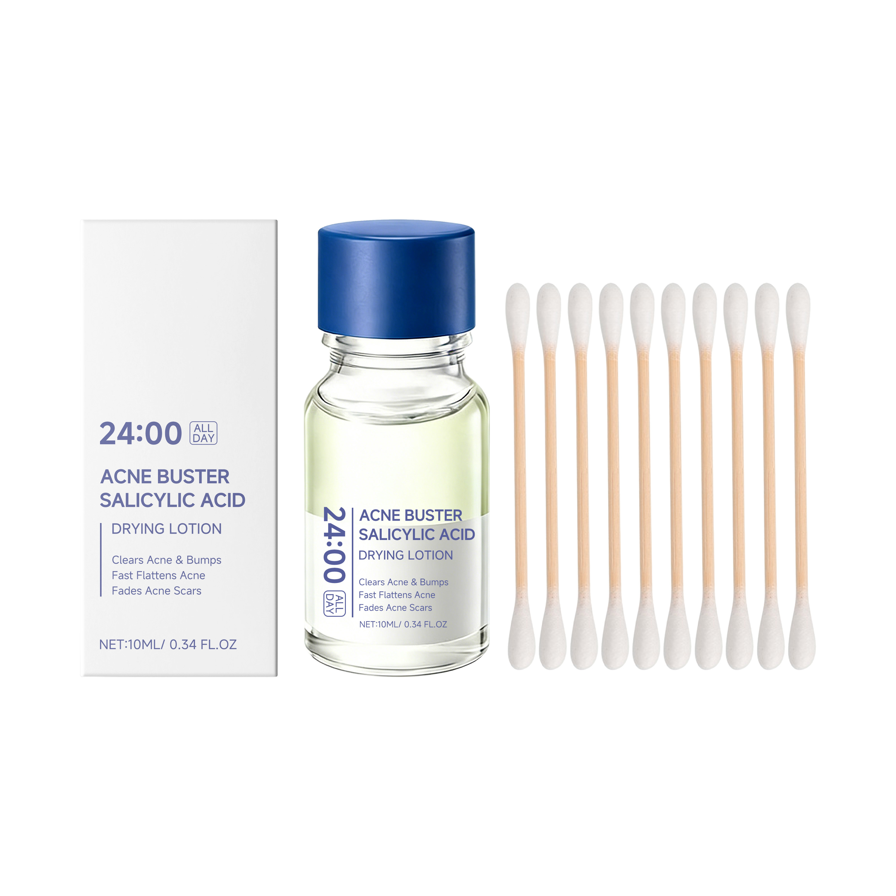 Hyaluronic Acid Serum - 살리실산 드라이잉 로션 면봉 포함 페이스