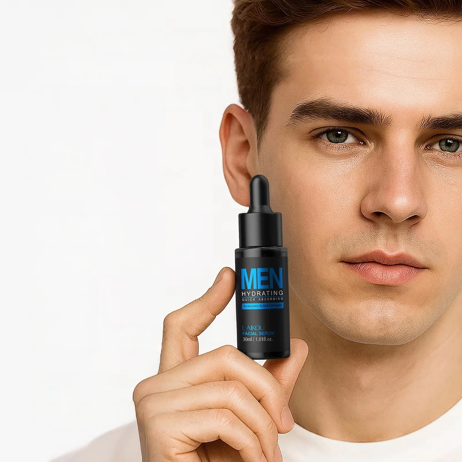 Hyaluronic Acid Serum - 남성용 30ml 페이셜 세럼 수분 공급