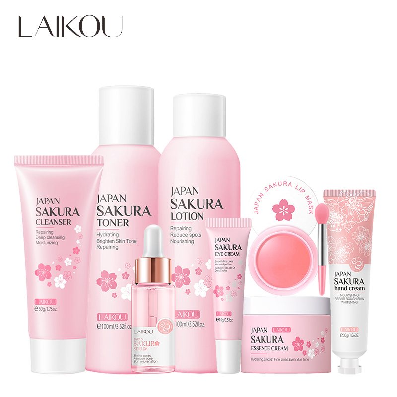 Hyaluronic Acid Serum - LAIKOU 사쿠라 페이셜 스킨 케어 세트,