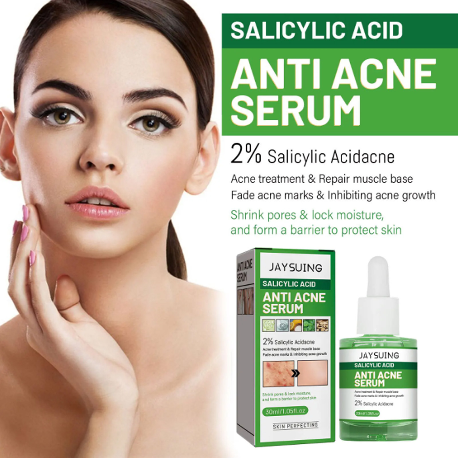 살리실산 안티 여드름 페이스 세럼 하이드레이팅 페이더  - Hyaluronic Acid Serum 리뷰 및 가격