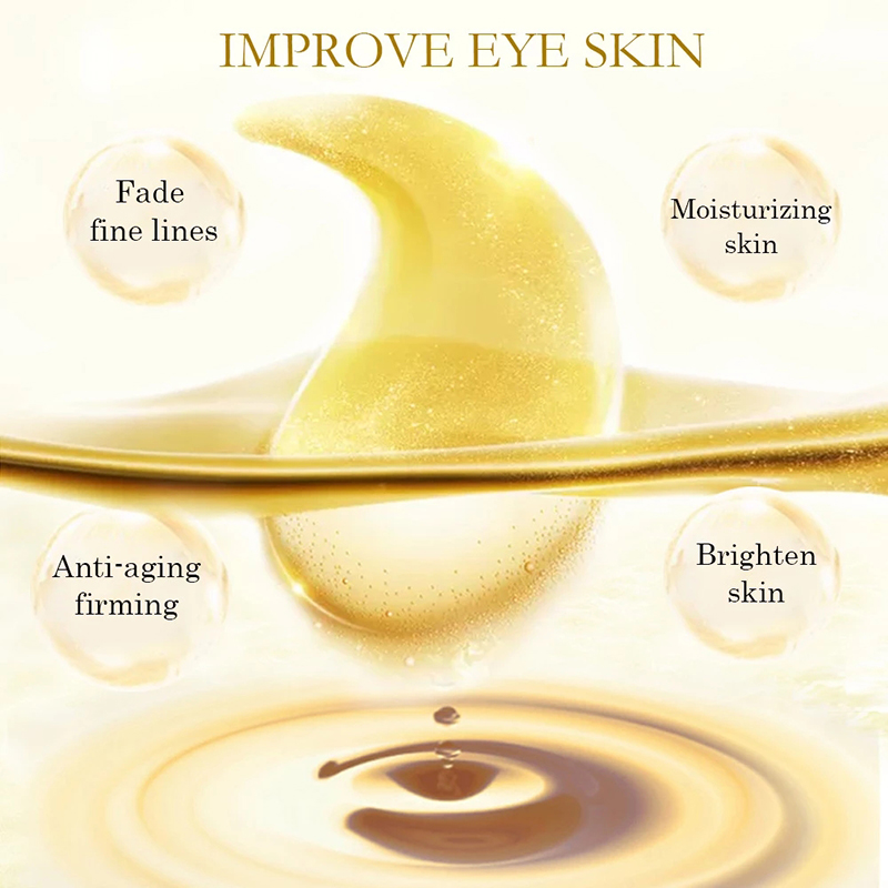 10/20pcs 골든 크리스탈 콜라겐 아이 마스크 안티 - Skincare Oil Control 리뷰 및 가격