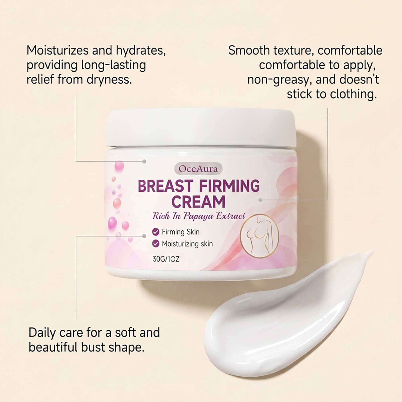 파파야 추출물 가슴 케어 크림, 탄력있는 피부 보습,  - Skincare Routine 리뷰 및 가격