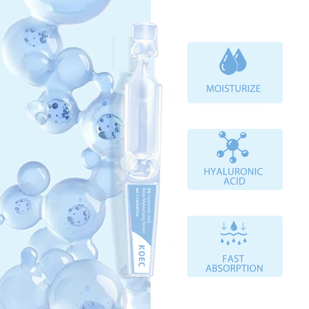 30PCs KOEC 5% 히알루론산 딥 모이스춰라이징  - Hyaluronic Acid Serum 리뷰 및 가격