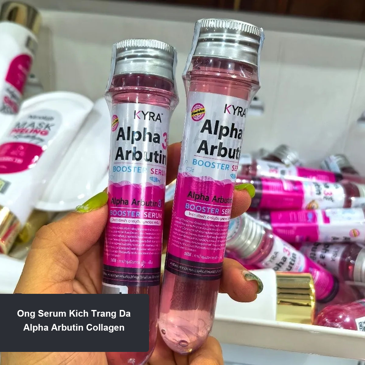 Serum kích trắng da 알파 알부틴 콜라겐 - Alpha Arbutin Serum 리뷰 및 가격