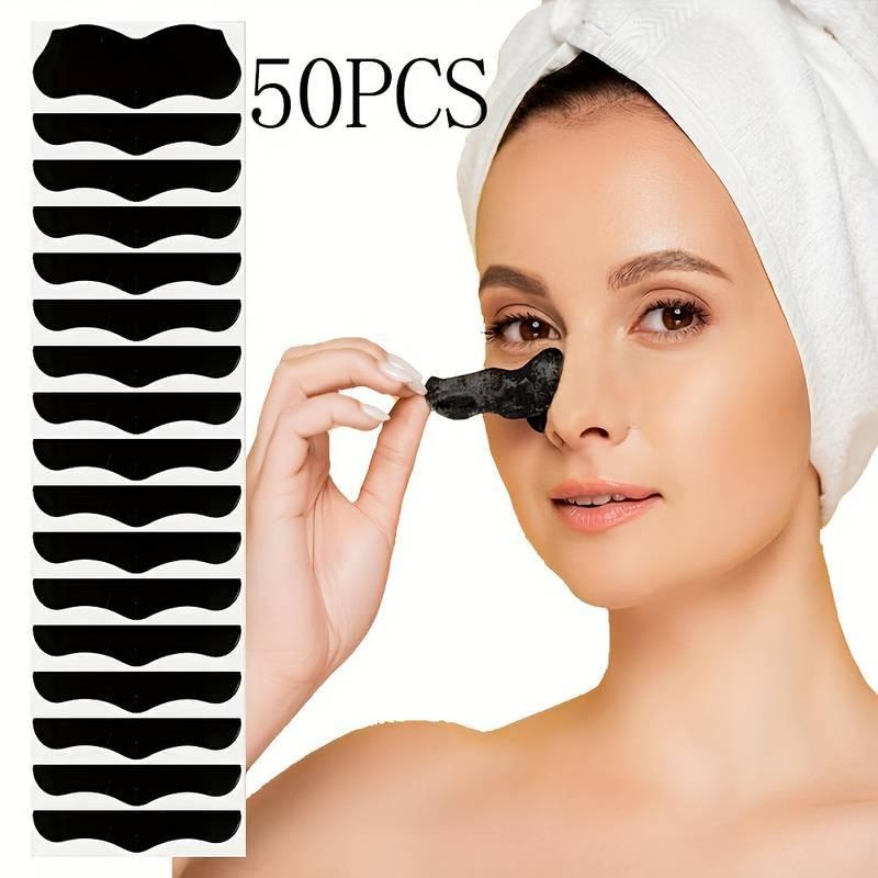 50Pcs 딥 클렌징 블랙헤드 제거 패치 오일 컨트롤  - Skincare Oil Control 리뷰 및 가격