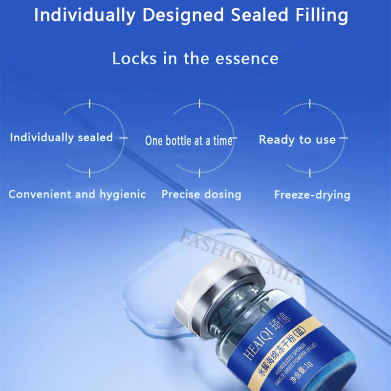 80% 블루 스폰지 미세 조류 키트 페이스 콜라겐 재생 - Hyaluronic Acid Serum 리뷰 및 가격
