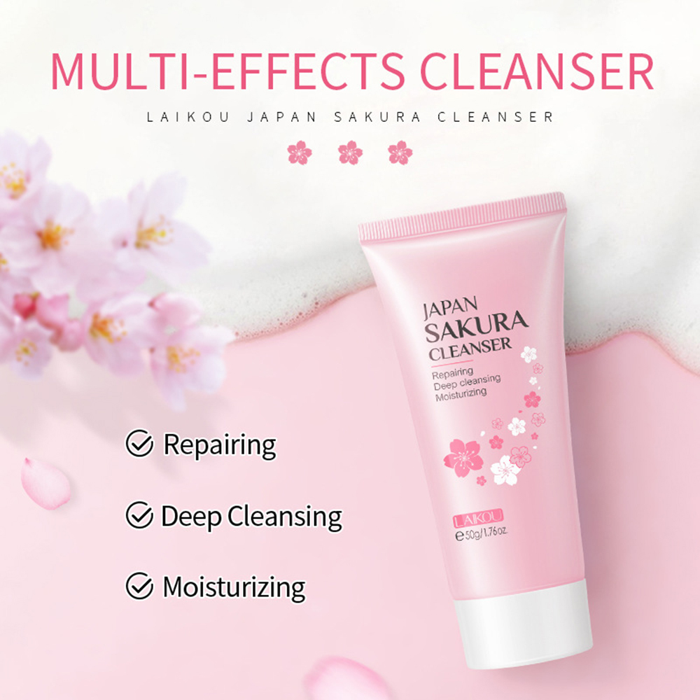 LAIKOU 사쿠라 페이셜 스킨 케어 세트, 보습 영양 - Hyaluronic Acid Serum 리뷰 및 가격