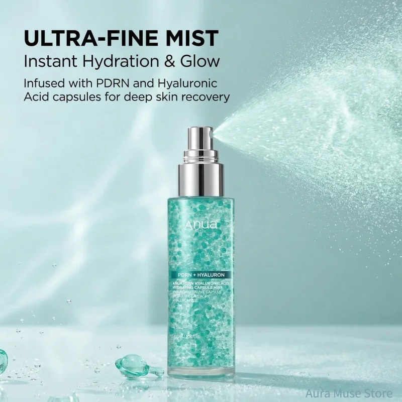 한국산 PDRN 글로우 페이셜 세럼 스프레이, 페이스  - Hyaluronic Acid Serum 리뷰 및 가격